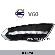 VOLVO V60 DRL LED Daytime Running Lights Car headlight parts Fog lamp cover LED-672VL