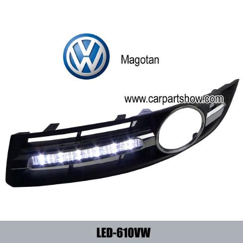 Volkswagen VW Magotan DRL LED Daytime Running Lights Car headlight parts Fog lamp cover LED-610VW