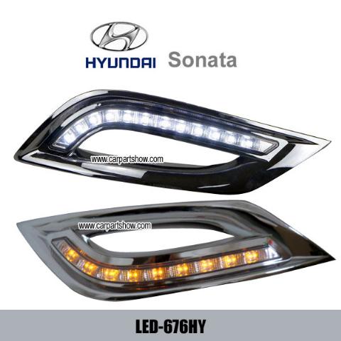 HYUNDAI Sonata DRL LED Daytime Running Lights turn light steering lamps LED-676HY