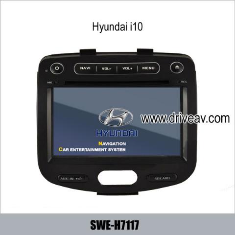 Hyundai i10 factory stereo radio Car DVD player IPOD TV GPS SWE-H7117