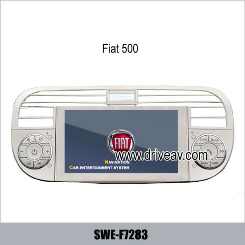 Fiat 500 factory OEM in dash radio Car DVD player bluetooth TV GPS navigate SWE-F7283