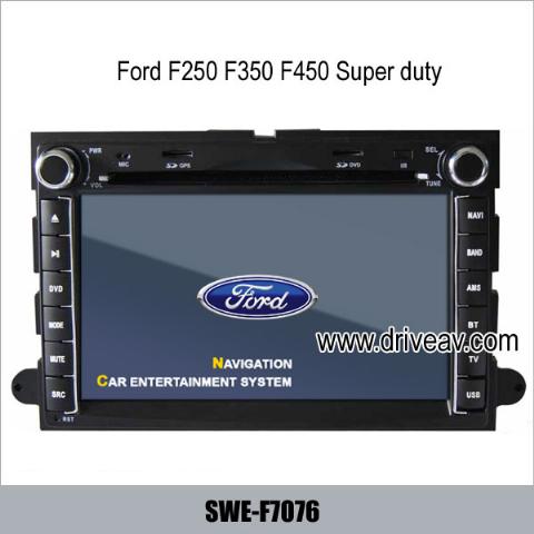 Ford F250 F350 F450 Super duty stereo radio DVD GPS TV navi SWE-F7076