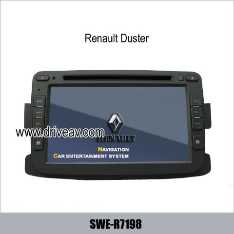 Renault Duster stereo radio car dvd player gps navigation tv bluetooth SWE-R7198