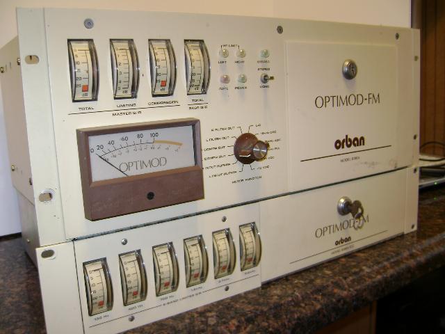 Orban Optimod 8100A/1 FM Broadcast Audio Processor with XT2 6 Band Limiter