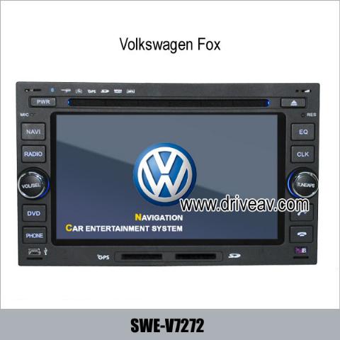 VW Volkswagen Fox radio DVD player GPS navi IPOD rearview camera SWE-V7272