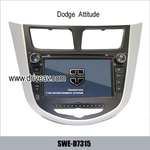 Dodge Attitude OEM stereo radio auto car DVD GPS navigation TV SWE-D7315