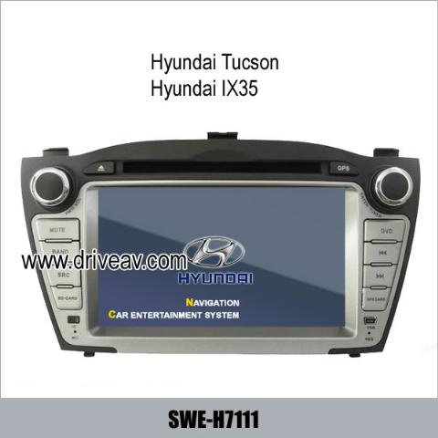 Hyundai Tucson IX35 OEM radio DVD Player GPS navigation TV SWE-H7111