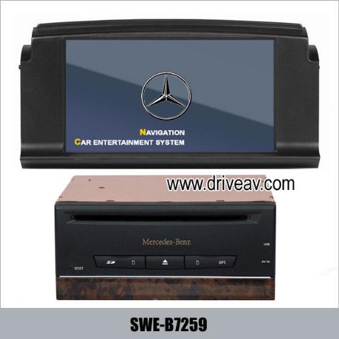 BENZ C-CLASS W204 180K C200 C260 DVD Player GPS Navigation TV IPOD SWE-B7259