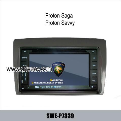 Proton saga Proton Savvy OEM stereo radio dvd player gps navigation TV IPOD SWE-P7339