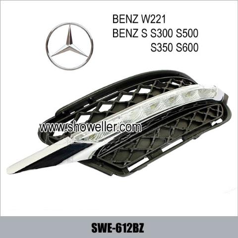 Mercedes Benz W221 S300 S500 S350 S600 DRL LED Daytime Running Light SWE-612BZ
