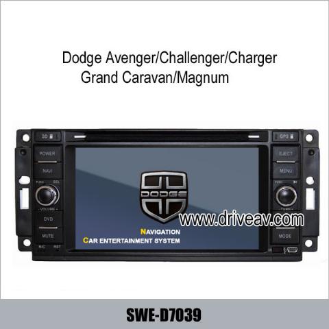Dodge Avenger Challenger Charger Grand Caravan Magnum radio DVD GPS TV SWE-D7039