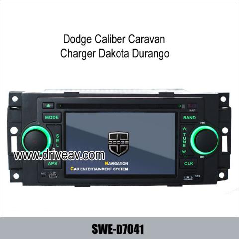 Dodge Caliber Caravan Charger Dakota Durango DVD GPS TV SWE-D7041