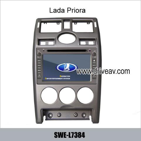LADA Priora oem radio player car dvd gps navigation SWE-L7384