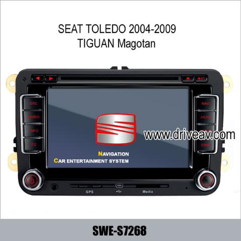 SEAT TOLEDO TIGUAN Magotan Alhambra Altea Stereo GPS DVD AUTORADIO TV SWE-S7268
